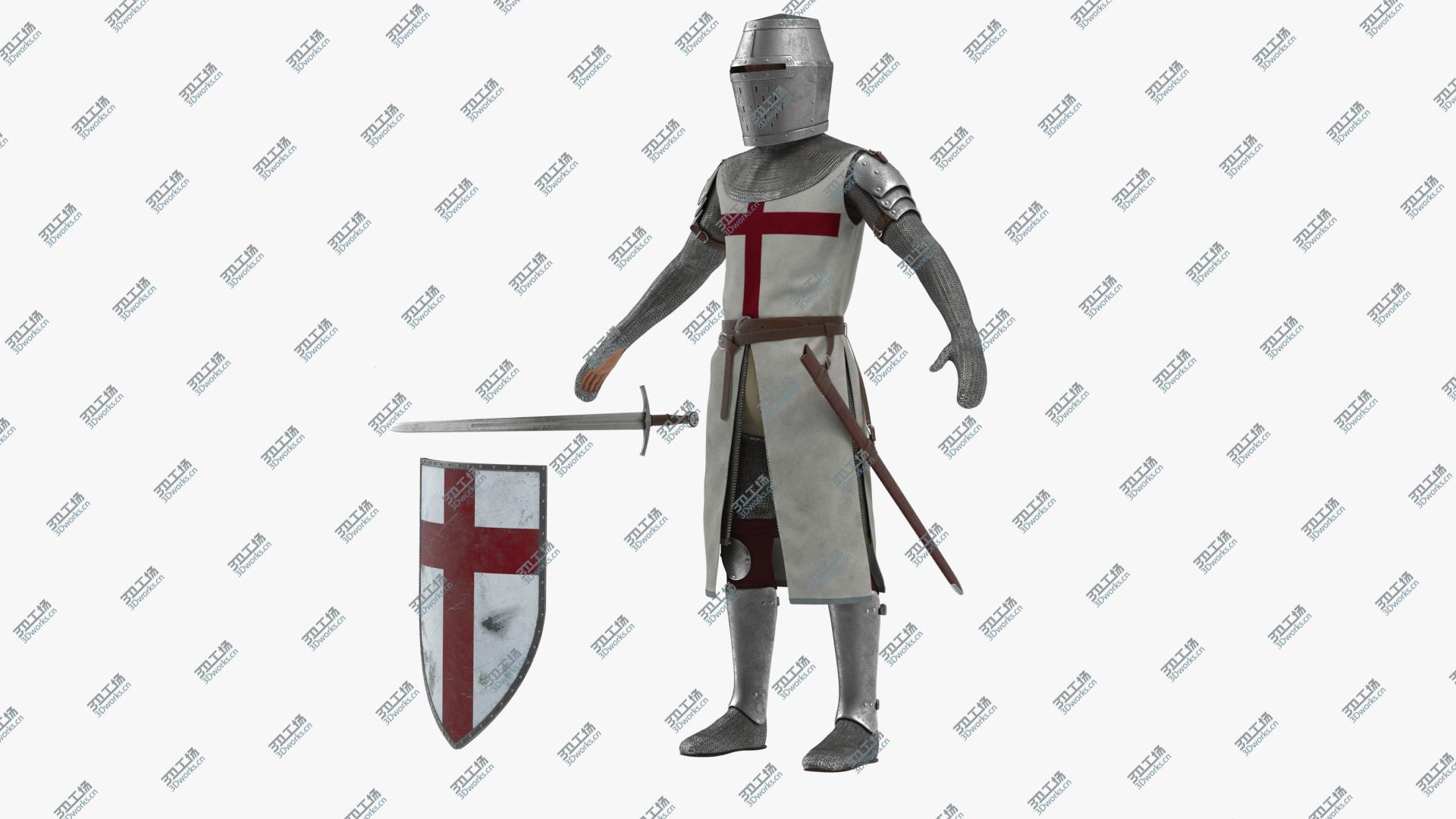 images/goods_img/202104092/3D Knight Templar T-Pose Set/4.jpg